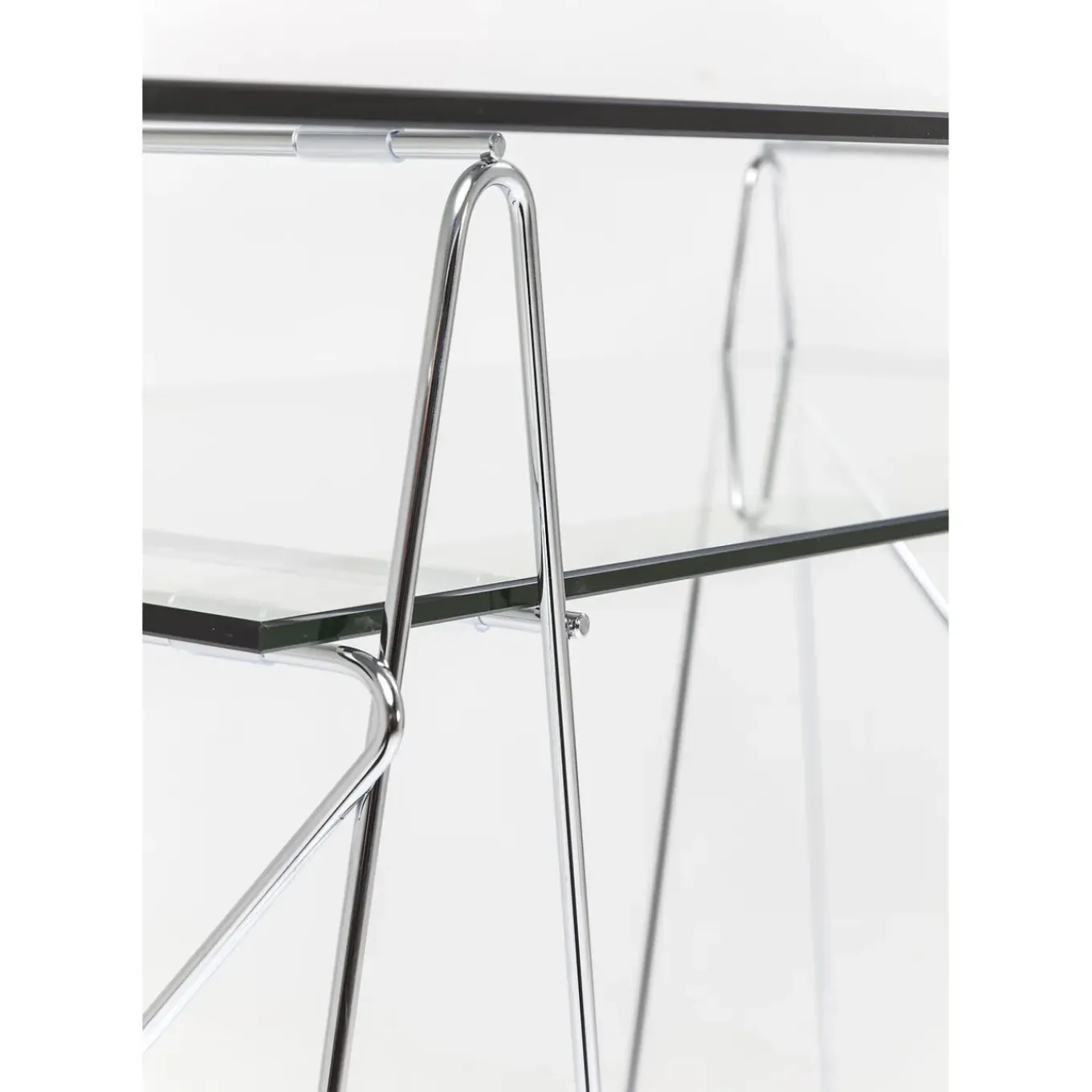 Table Polar Chrome 8 Mm (Verre Trempe)