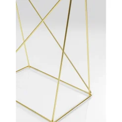 Table Polar Laiton-Verre Trempe 8Mm