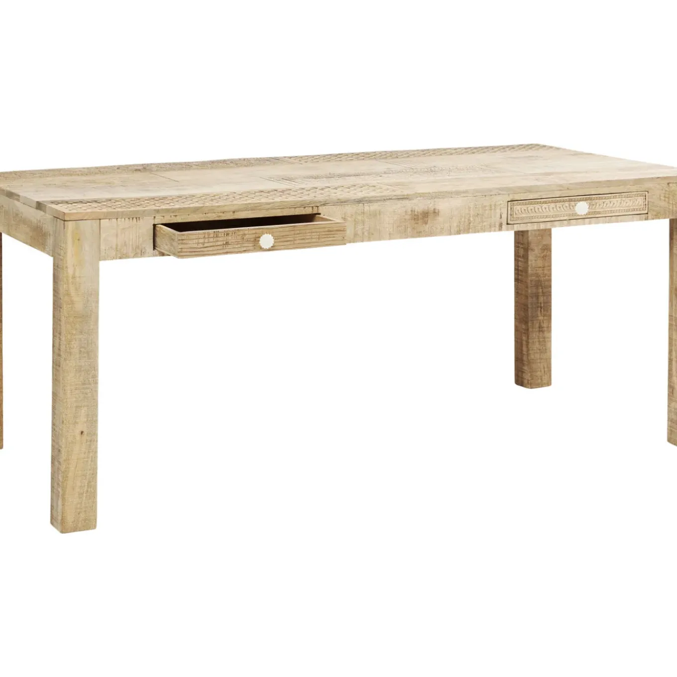 Table Puro 2 Tiroirs 180X90Cm