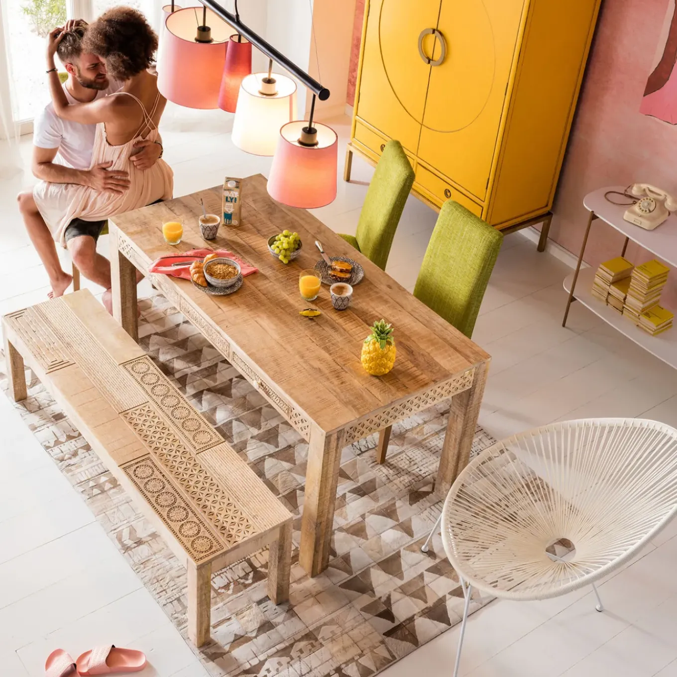 Table Puro Plain 160X80Cm