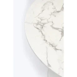 Table Schickeria Marbre Blanc O80Cm