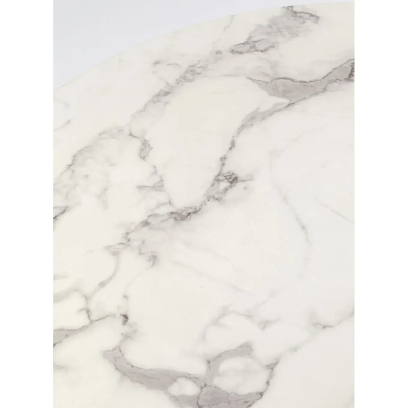 Table Schickeria Marbre Blanc O80Cm