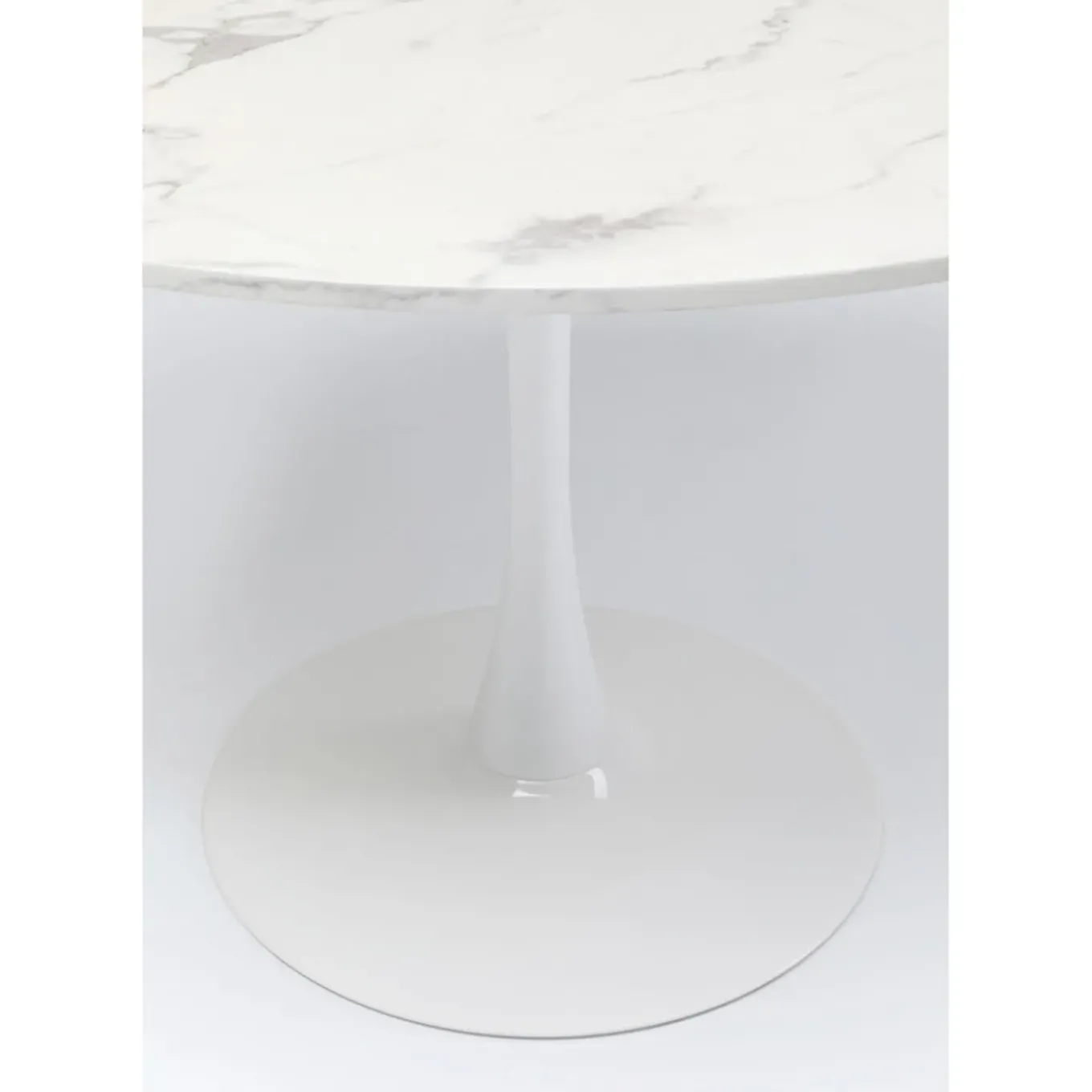 Table Schickeria Marbre Blanc O80Cm