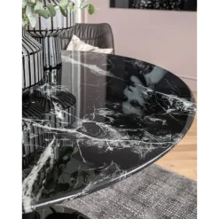 Table Solo Marble Noir O110