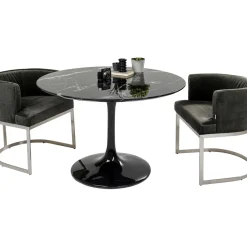 Table Solo Marble Noir O110