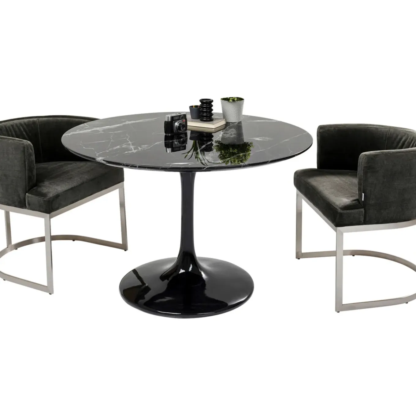 Table Solo Marble Noir O110