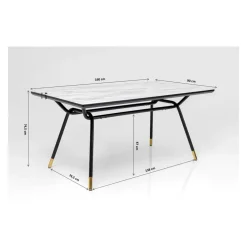 Table South Beach 160X90Cm
