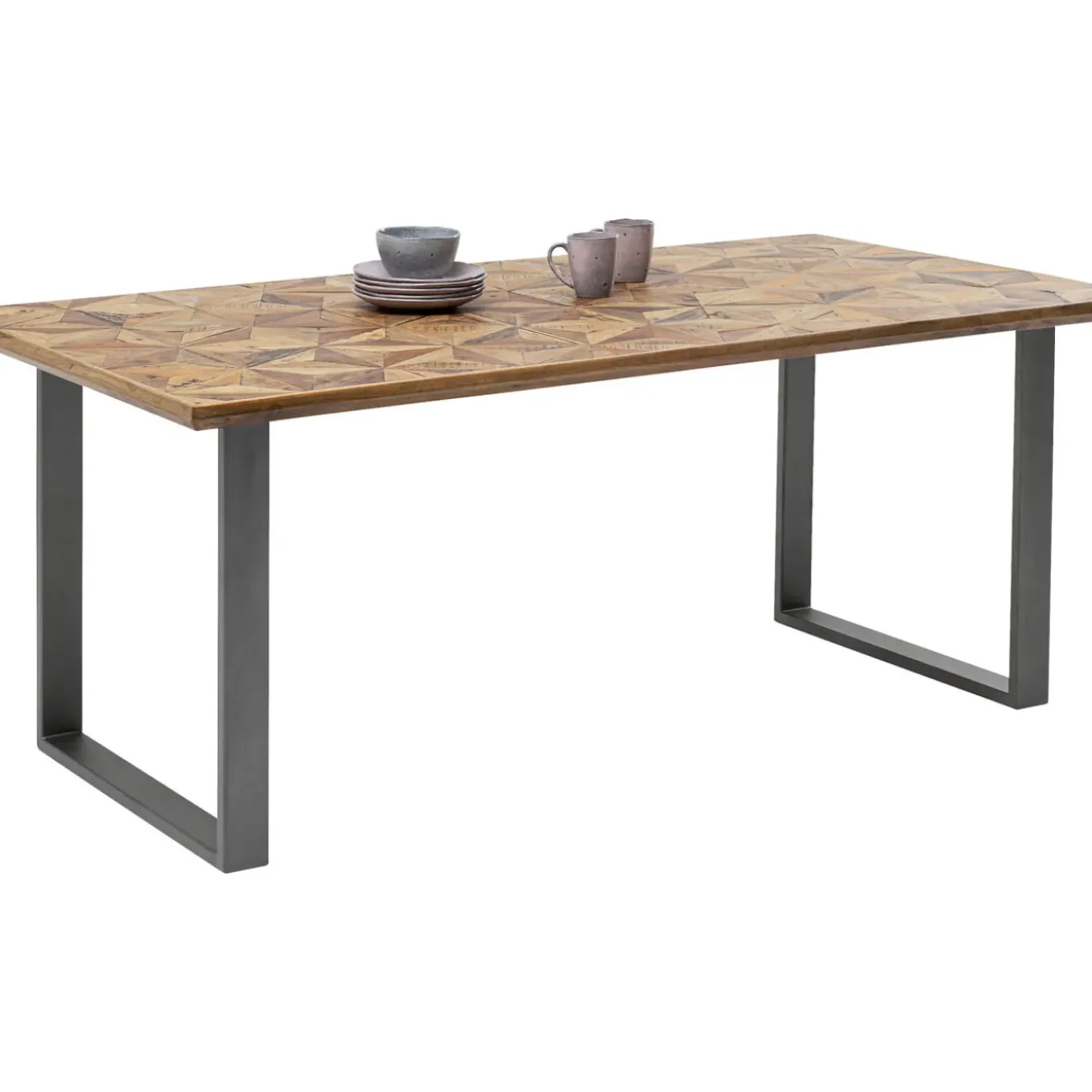 Table Stars Acier Brut 180X90