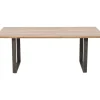 Table Symphony Acier Brut 160X80