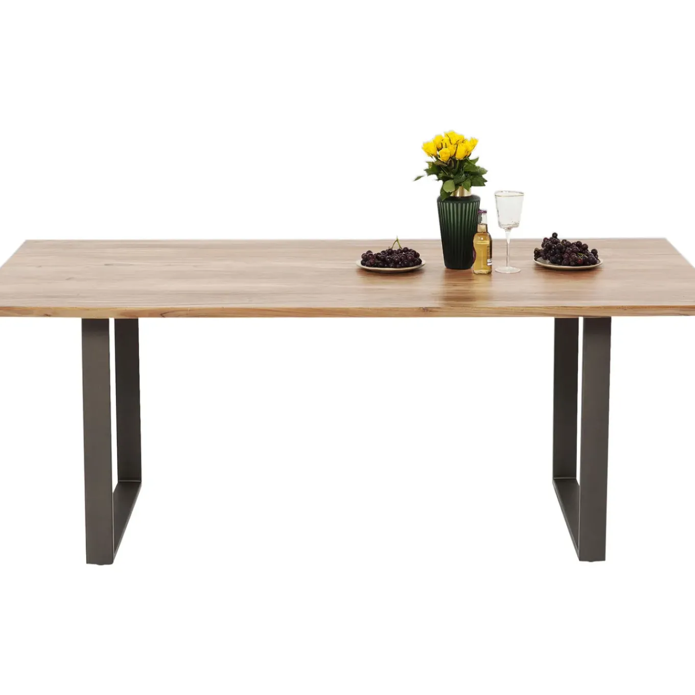 Table Symphony Acier Brut 160X80