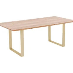 Table Symphony Acier Brut 200X100