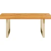 Table Symphony Chene Laiton 180X90