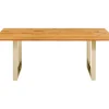 Table Symphony Chene Laiton 200X100