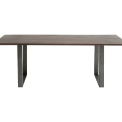 Table Symphony Fonce Acier Brut 160X80