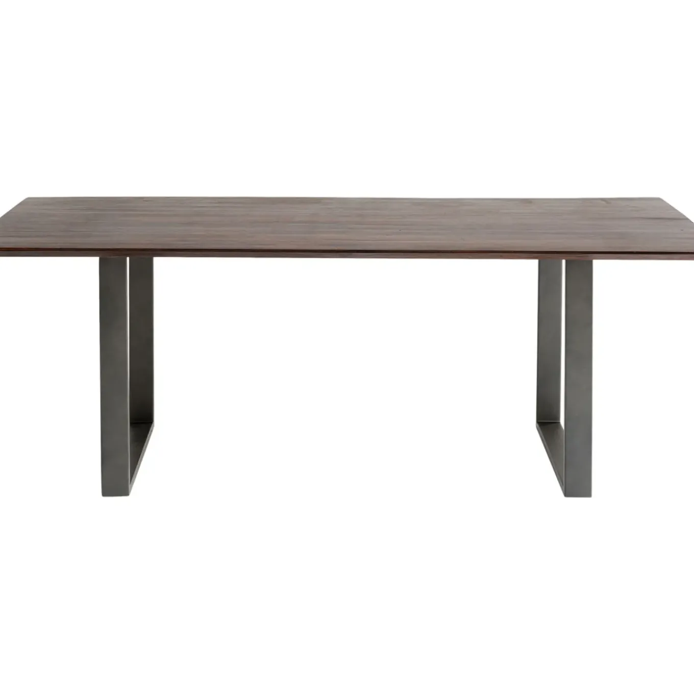 Table Symphony Fonce Acier Brut 160X80