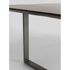 Table Symphony Fonce Acier Brut 200X100