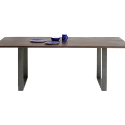 Table Symphony Fonce Acier Brut 200X100