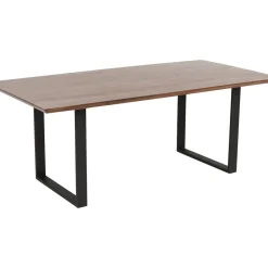 Table Symphony Fonce Acier Brut 180X90