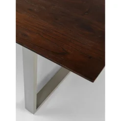 Table Symphony Fonce Argente 200X100