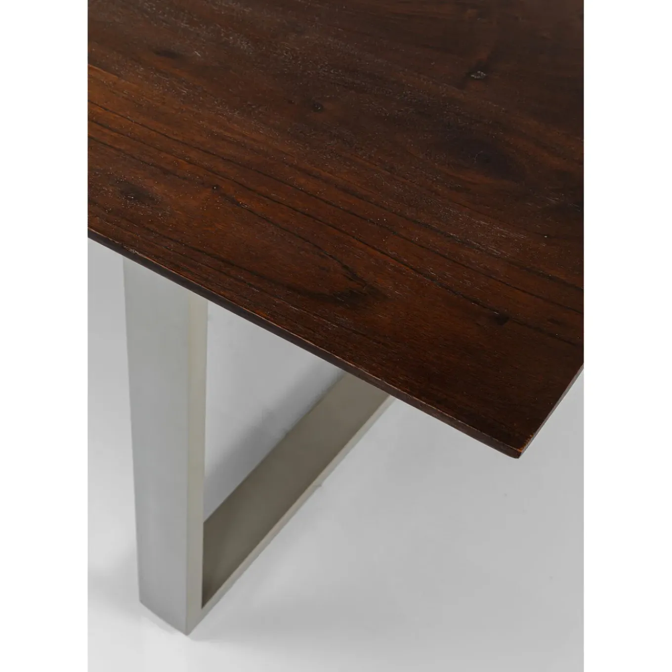 Table Symphony Fonce Argente 200X100