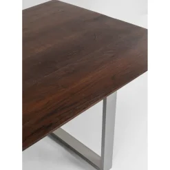 Table Symphony Fonce Argente 200X100