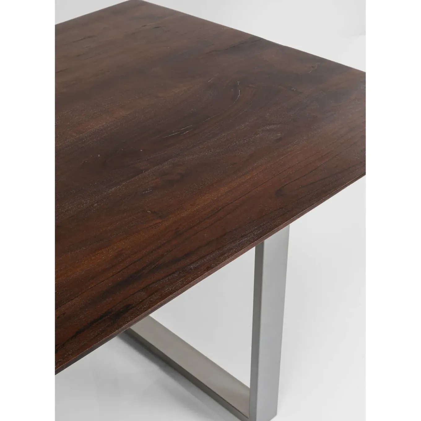 Table Symphony Fonce Argente 200X100