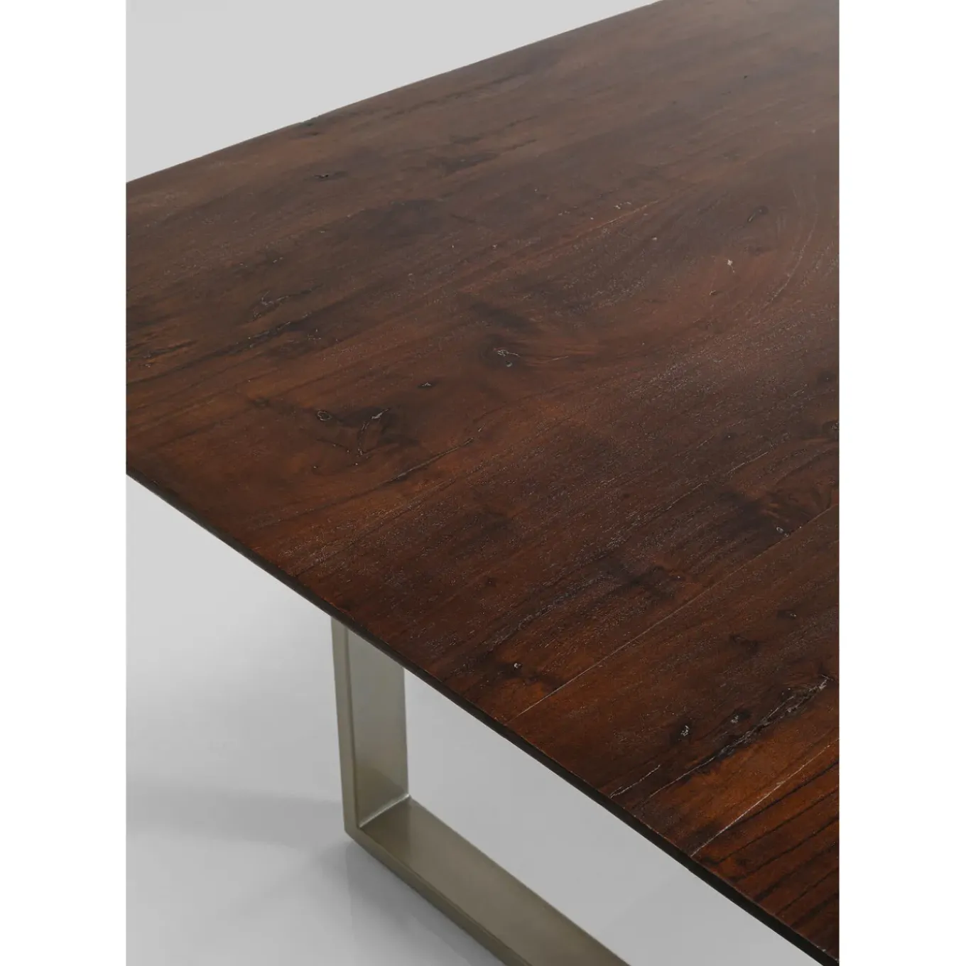 Table Symphony Fonce Argente 200X100