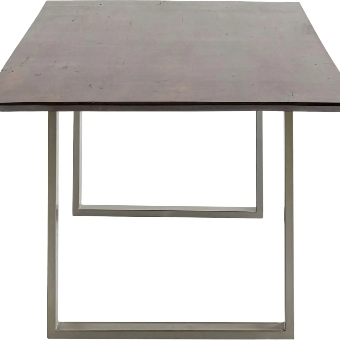 Table Symphony Fonce Argente 200X100