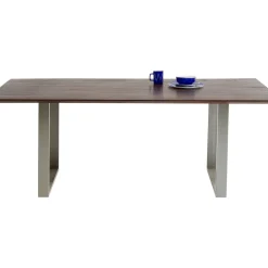 Table Symphony Fonce Argente 180X90