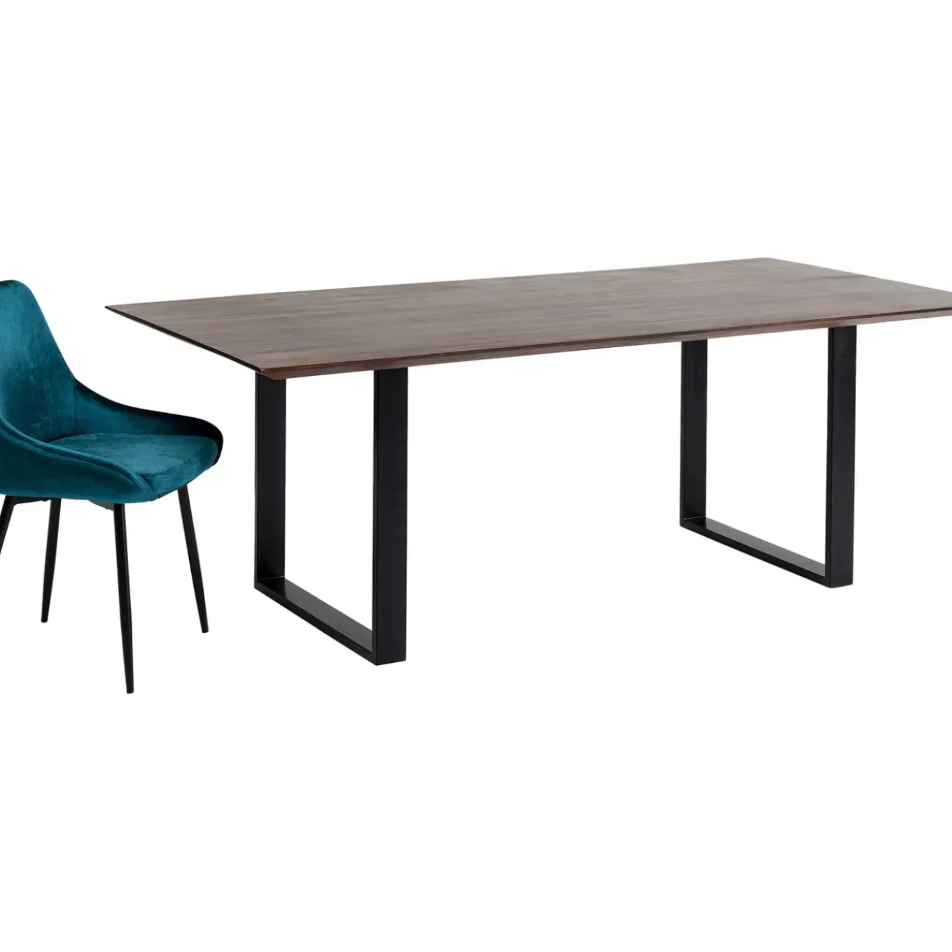 Table Symphony Fonce Noir 200X100