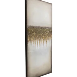 Tableau Acrylique Abstract Fields 100X200Cm