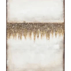 Tableau Acrylique Abstract Fields 90X120Cm