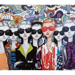 Tableau Acrylique Sunglasses 150X120Cm