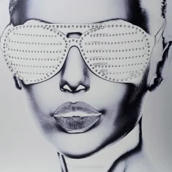 Tableau Alu Cool Girl 120X120