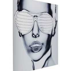 Tableau Alu Cool Girl 120X120