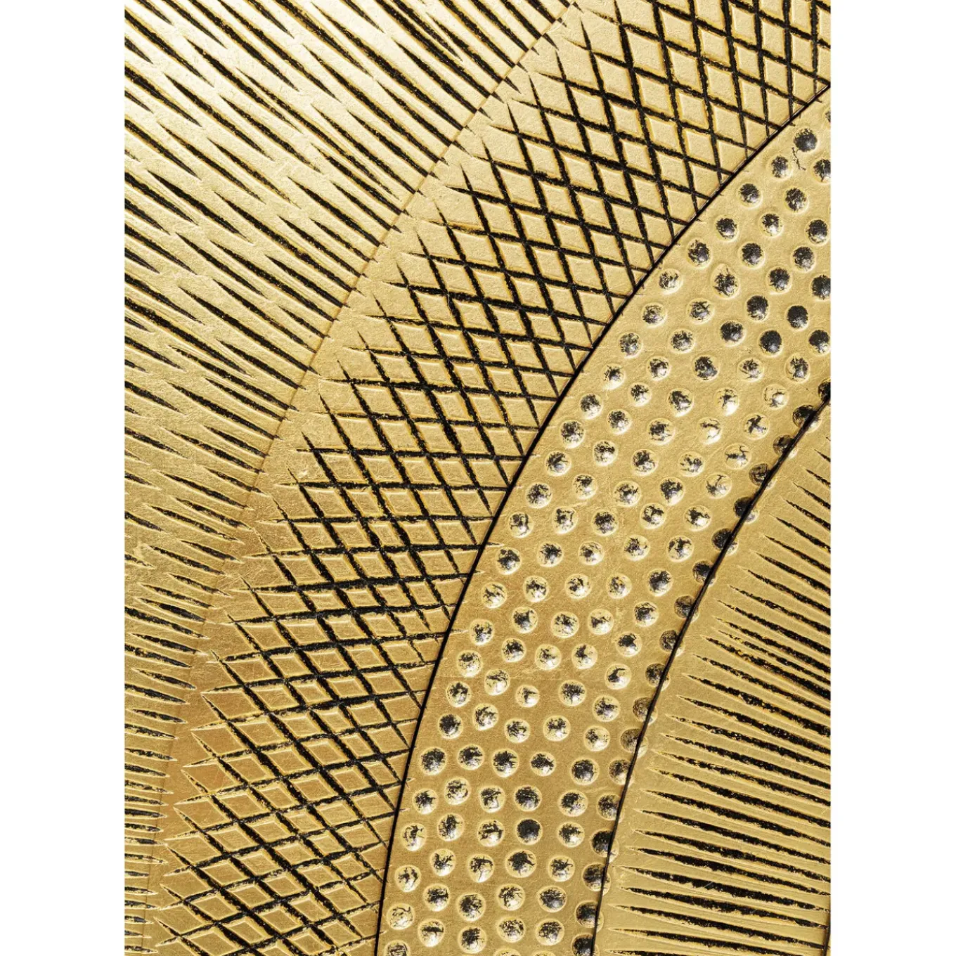 Tableau Décoratif Art Circle Dore 120X120
