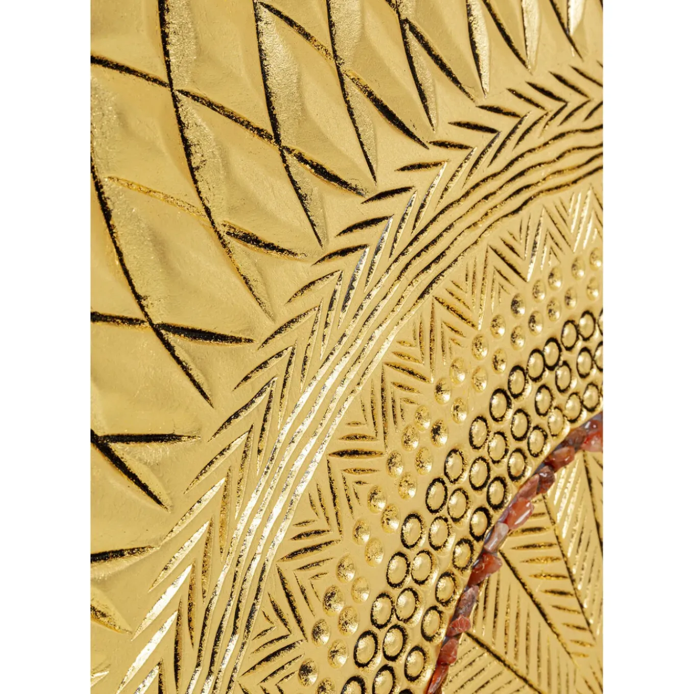 Tableau Décoratif Art Geometric Circle Dore 120X12