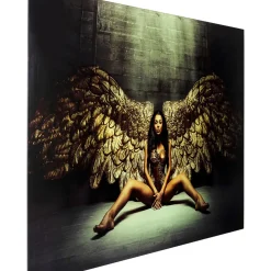 Tableau En Verre Angelwings 120X80Cm