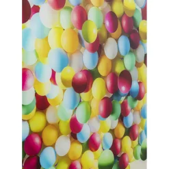 Tableau En Verre Balloon Elephant 100X150Cm