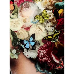 Tableau En Verre Bunch Of Flowers 150X100Cm