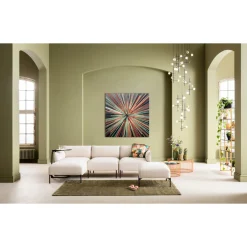Tableau En Verre 3D Light Speed 100X100Cm