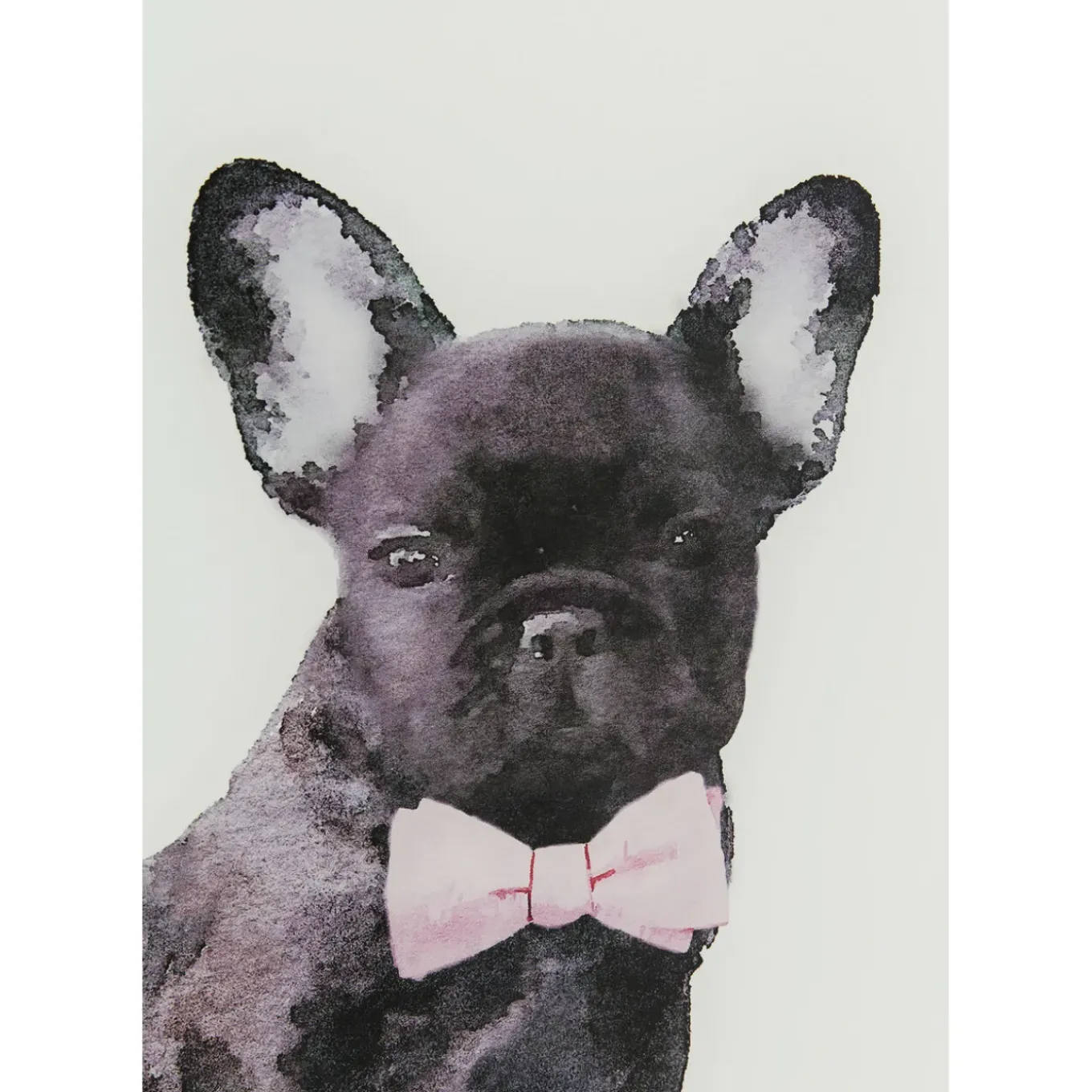Tableau En Verre Fashion Dog 60X80Cm