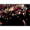 Tableau En Verre Flowery Shoulder View 150X100Cm