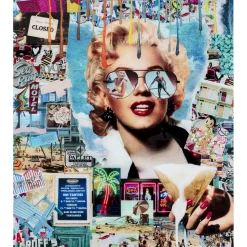 Tableau En Verre Holiday In The 60S 120X150Cm