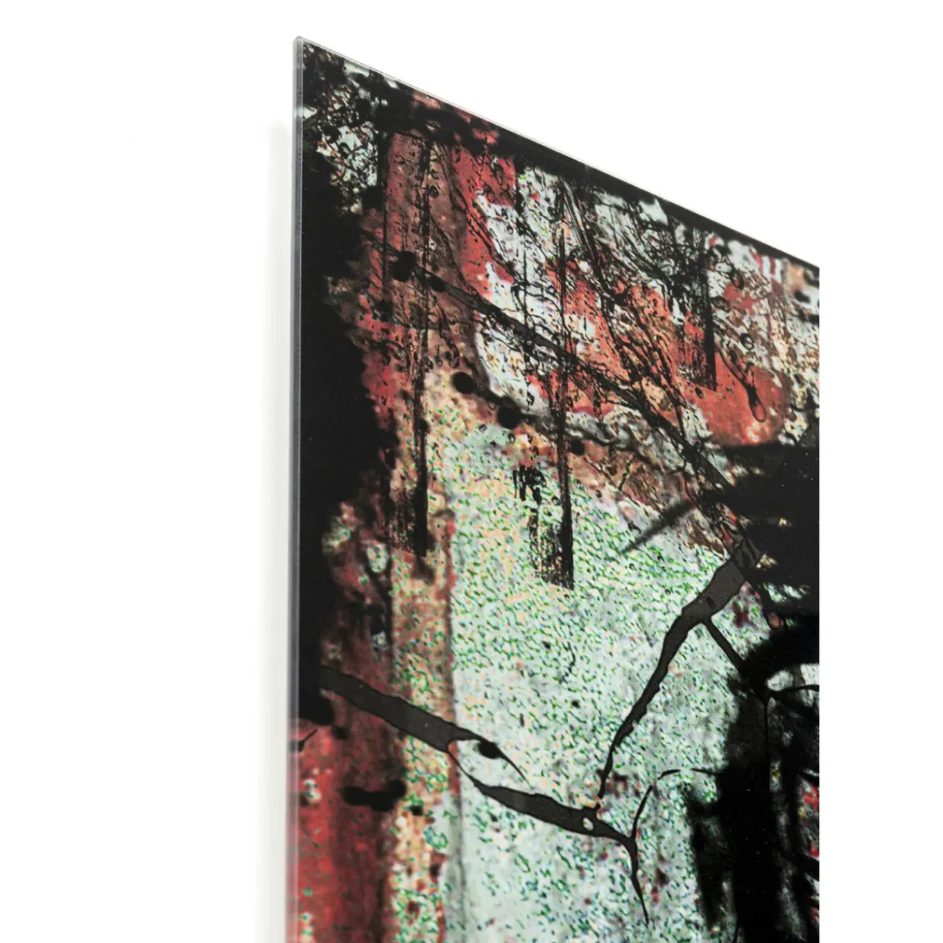 Tableau En Verre Lady Butterfly 100X150Cm