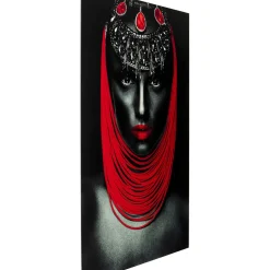 Tableau En Verre Lady Lips Red 80X120
