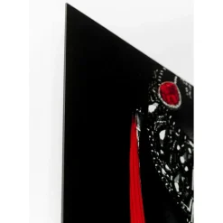 Tableau En Verre Lady Lips Red 80X120