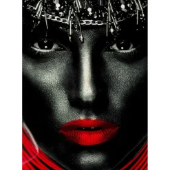 Tableau En Verre Lady Lips Red 80X120
