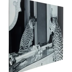 Tableau En Verre Metallic Gepard 150X100Cm