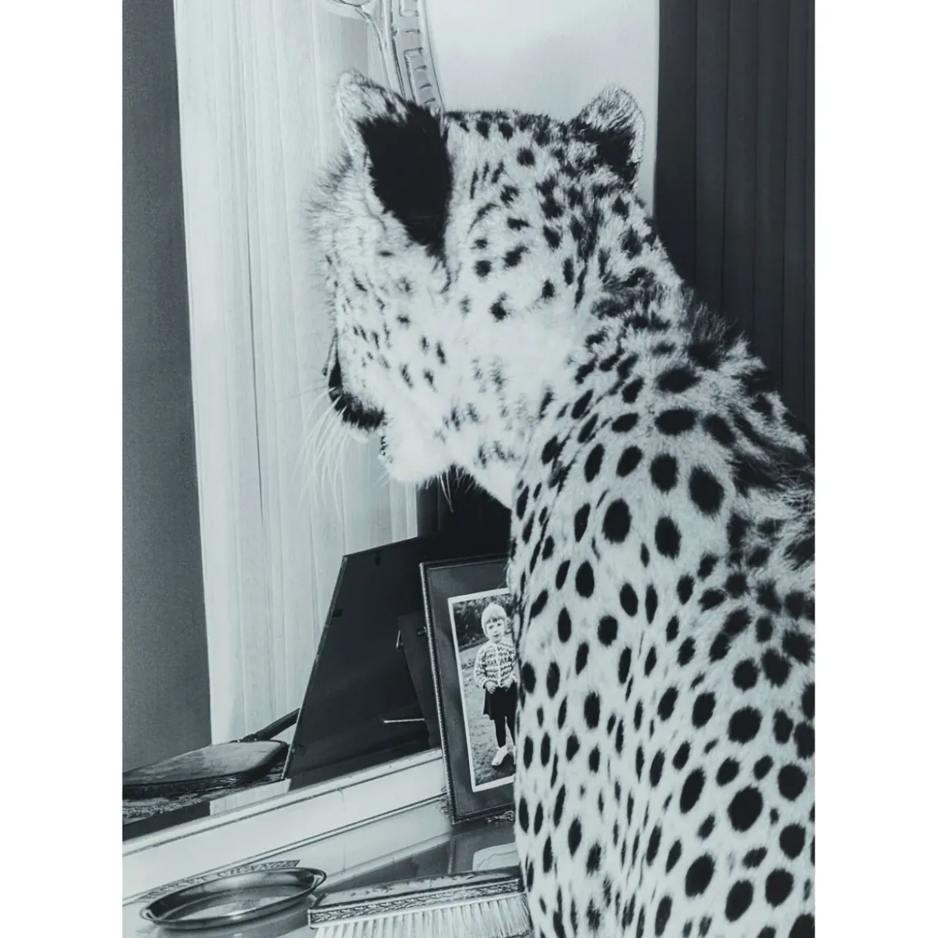Tableau En Verre Metallic Gepard 150X100Cm